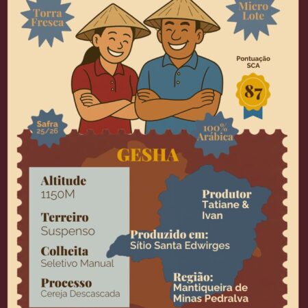 Gesha - Sítio Santa Edwirges (87 Pontos SCA)